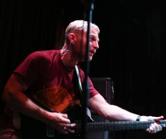 Artist performing
